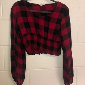 Long Sleeve Crop Top